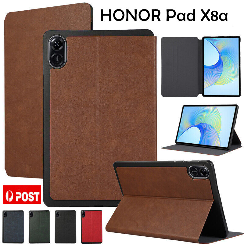สําหรับ HONOR Pad X8a NDL-W09 11.0 " 2024 กรณีหนังกันกระแทก Flip Folio ปกหนังสือ