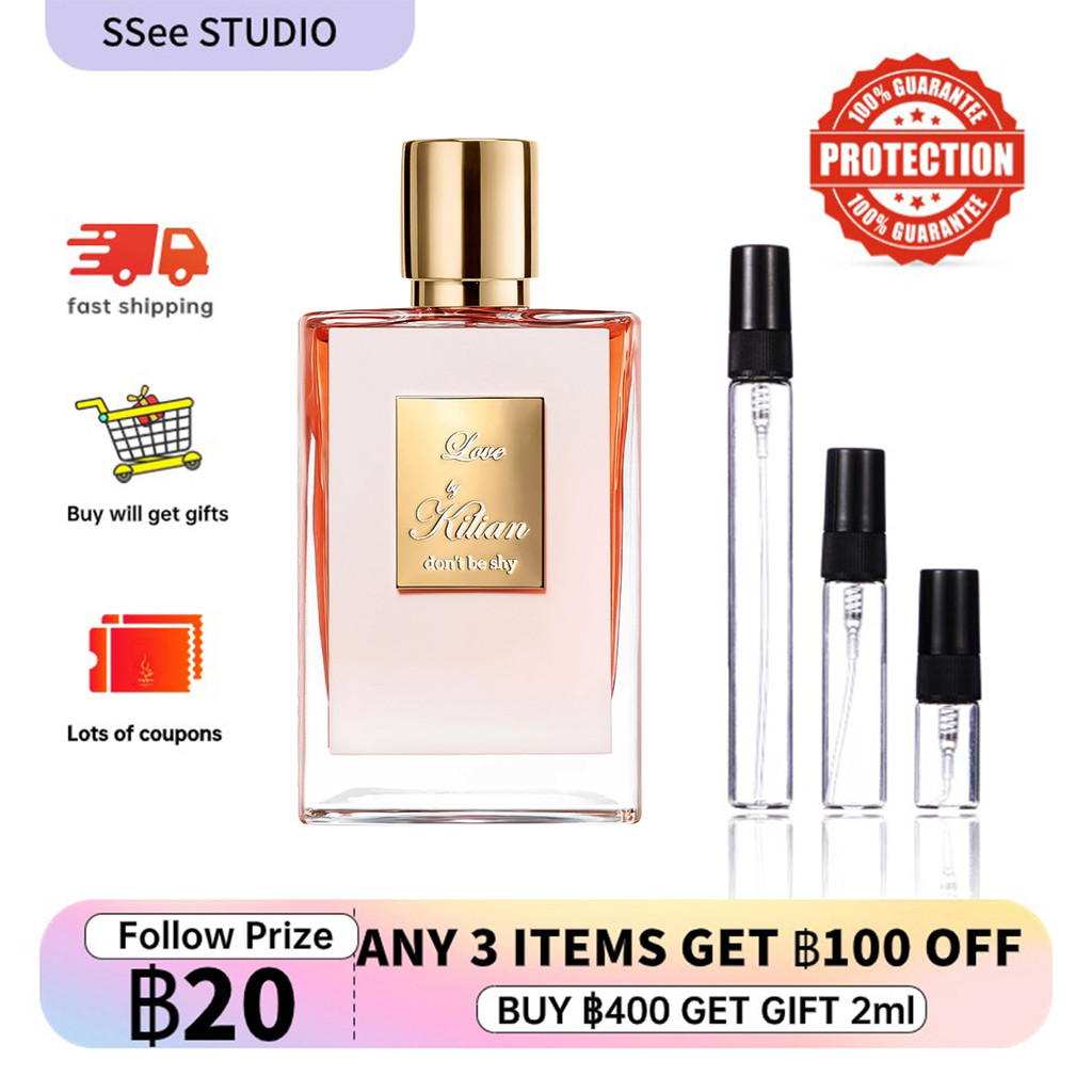 【 น้ําหอมแท้ 100%】 Kilian Love,Don't Be Shy EDP 2ml/5ml/10ml น้ําหอมผู้หญิง น้ําหอมขนาดทดลอง