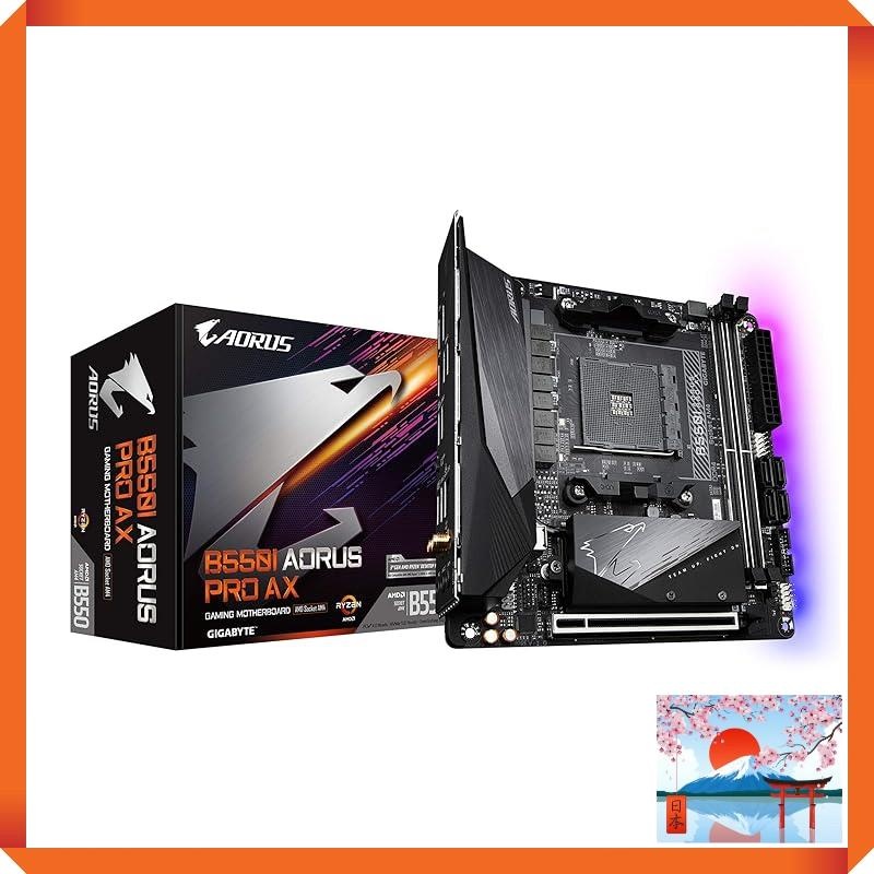 GIGABYTE B550I AORUS PRO AX Rev.1.x Motherboard MiniITX [AMD B550 Chipset] MB4998