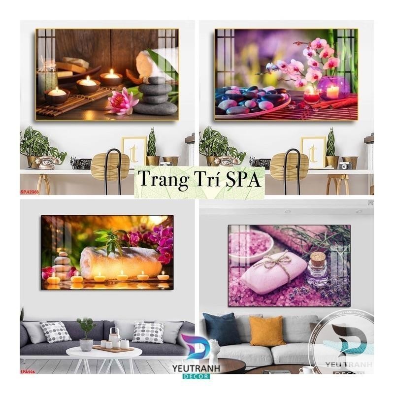 TG Mirror Painting แขวนผนังสปาตกแต่งร้านเสริมสวย Shop SPA NAIL EYELASH SPRAY COSMETIC Whitening Bath