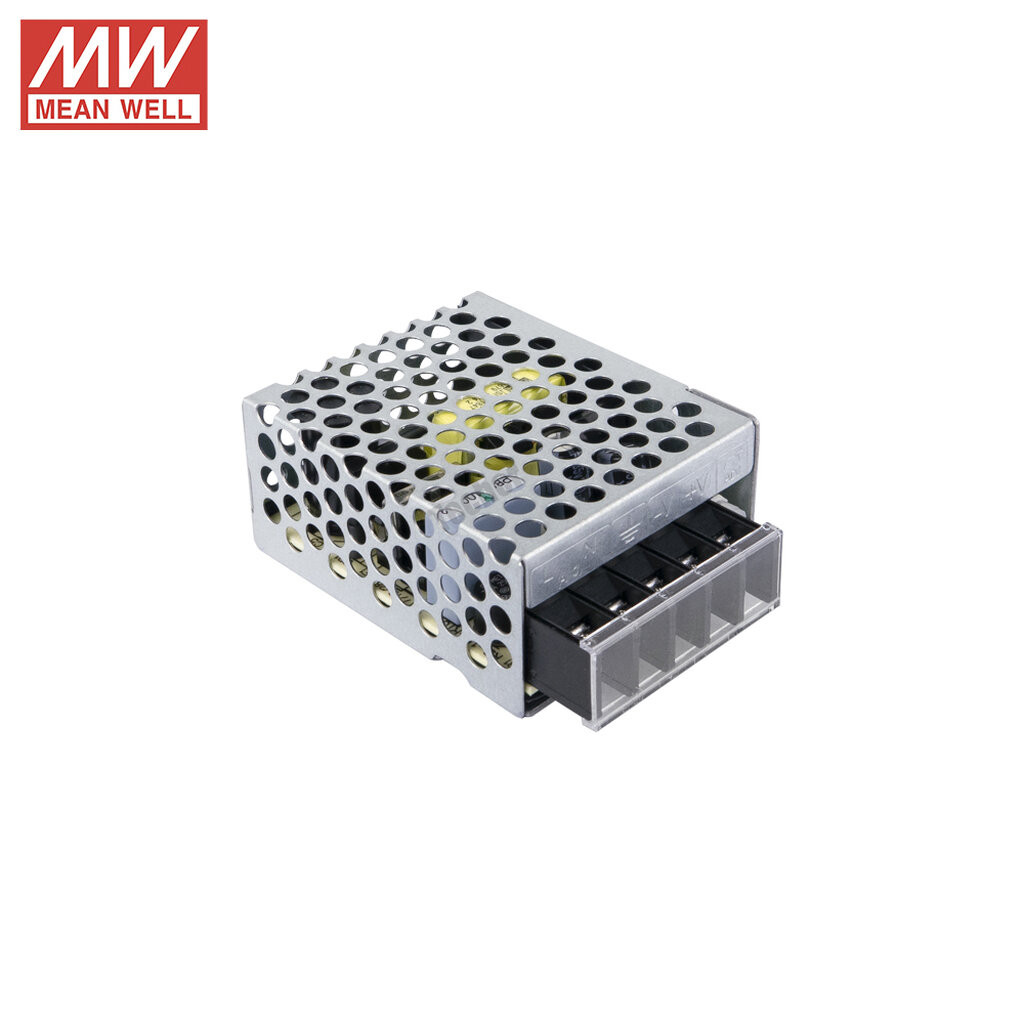 RS-15-12 | MEAN WELL 15W 12V 1.3A Switching Power Supply