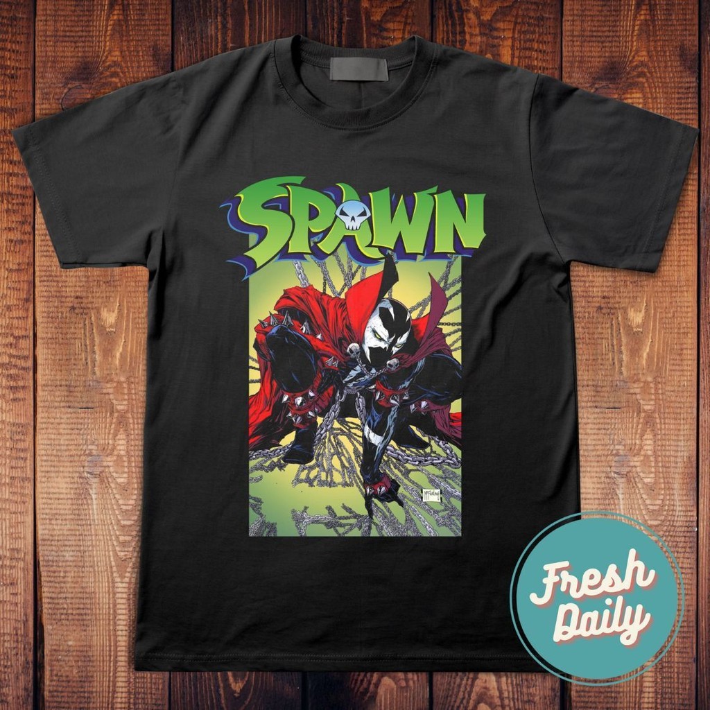 Spawn เสื้อยืด Unisex O-คอฤดูร้อนสบายๆผู้ชายสไตล์ใหม่ตลก