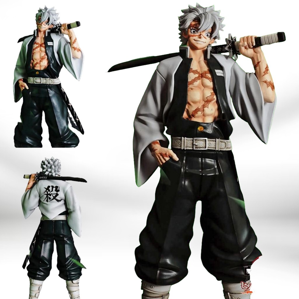 [พร้อมส่ง]  Figure Demon Slayer ดาบพิฆาตอสูร Sanemi Shinazugawa ชินาสึกาวะ ซาเนมิ Resin Model
