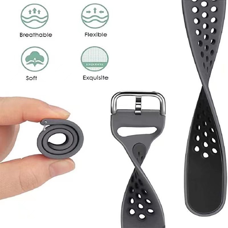 สายนาฬิกาข้อมือGarmin Venu2/2plus/venu3ลายรูForerunner165/245/255/158/55/265/645สาย