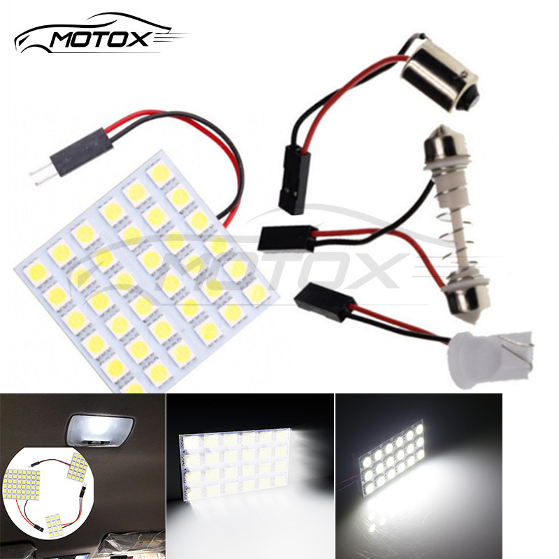 MOTOX ไฟห้องโดยสาร รถยนต์ ไฟเพดานรถยนต์ LED ใส่กับรถได้ทุกรุ่น เก๋ง กระบะ ไฟled12vสว่างมาก ไฟสปอตไลท์มอไซ ไฟเพดาน