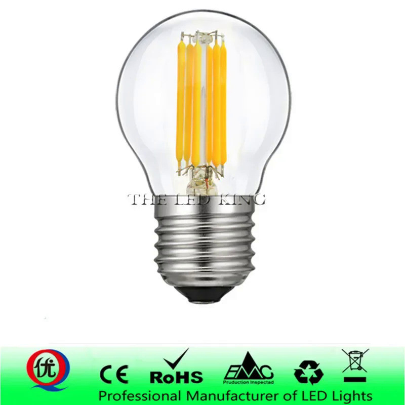E27 E14 2w 4w 6w 8w 12w LED Bulb G45 C35 A60 c35L Tail candle light Retro Filament Lamp Edison Frost