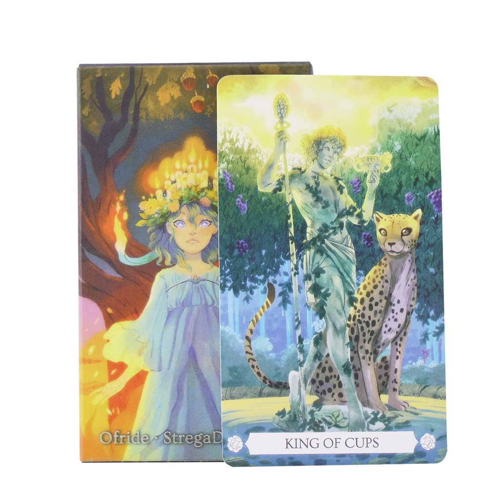 ภายใต้ Oak Tarot Deck Card สําหรับครอบครัว Party Fortune บอกทํานายไพ่ทาโรต์สํารับเกม tayenith