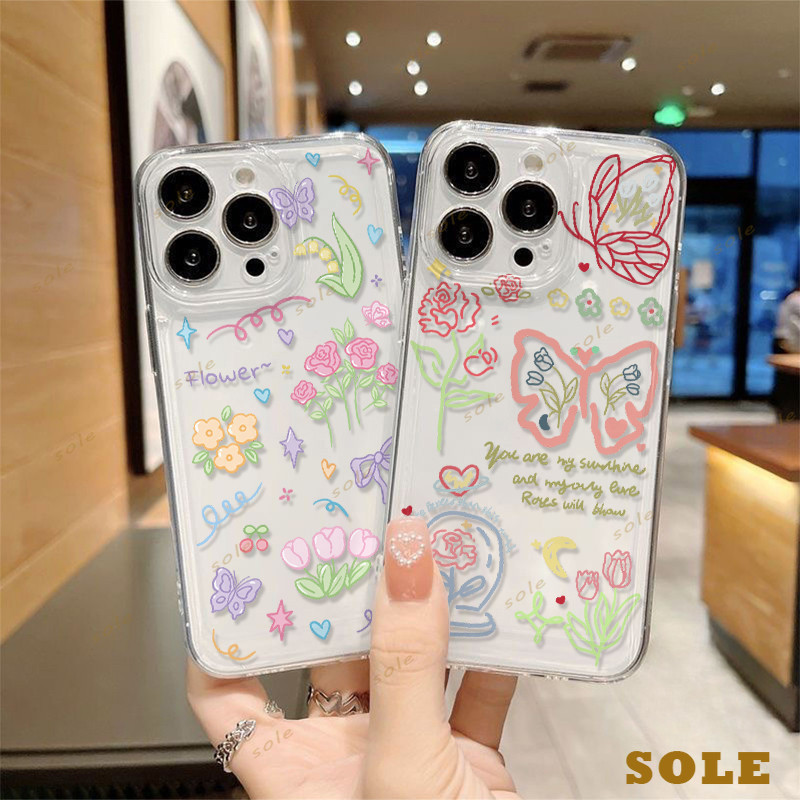 ส่งไวจากไทย เคสโทรศัพท์อะนิเมะการ์ตูน เคสกันกระแทก ไอโฟน 16 11 pro For iPhone12 13 14 15Pro MAX XS XR 6 7 8Plus