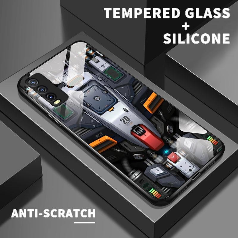 เหมาะสำหรับ VIVO Y20 2020 2021 Y21 Y20A Y20i SG Y21E Y3 Y30 Y31 Y32 Y33s กรณีโทรศัพท์ป้องกันการตกเคส