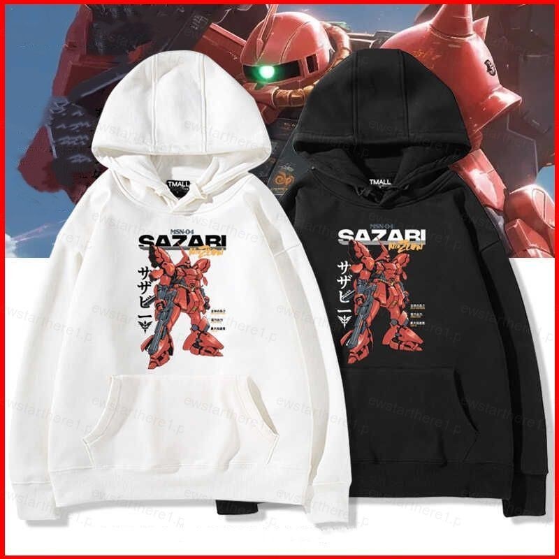 [พร้อมส่ง]Jason GUNDAM Zaku การ์ตูน Hoodie อะนิเมะเสื้อกันหนาว Unisex แขนยาวคอสเพลย์ Pullover COTTON100%