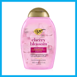โอจีเอ็กซ์ แชมพู เฮฟเว่นลี่ ไฮเดรตติ้ง เชอร์รี่ บลอสซัม OGX Heavenly Hydrating Cherry Blossoms Shampoo 385ml.
