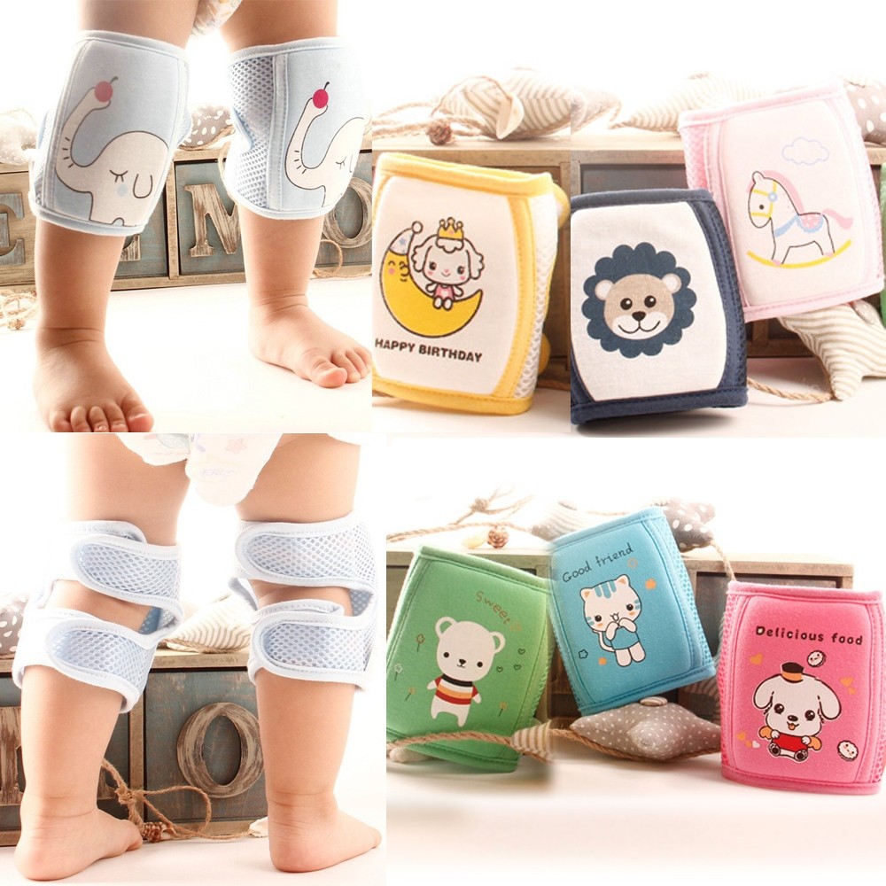 12*30 ซม. Emprichhigh เด็กตาข่ายเข่า Pads สําหรับ Crawling เด็กวัยหัดเดินเข่า Protector ขาอุ่น 0-4 ปี