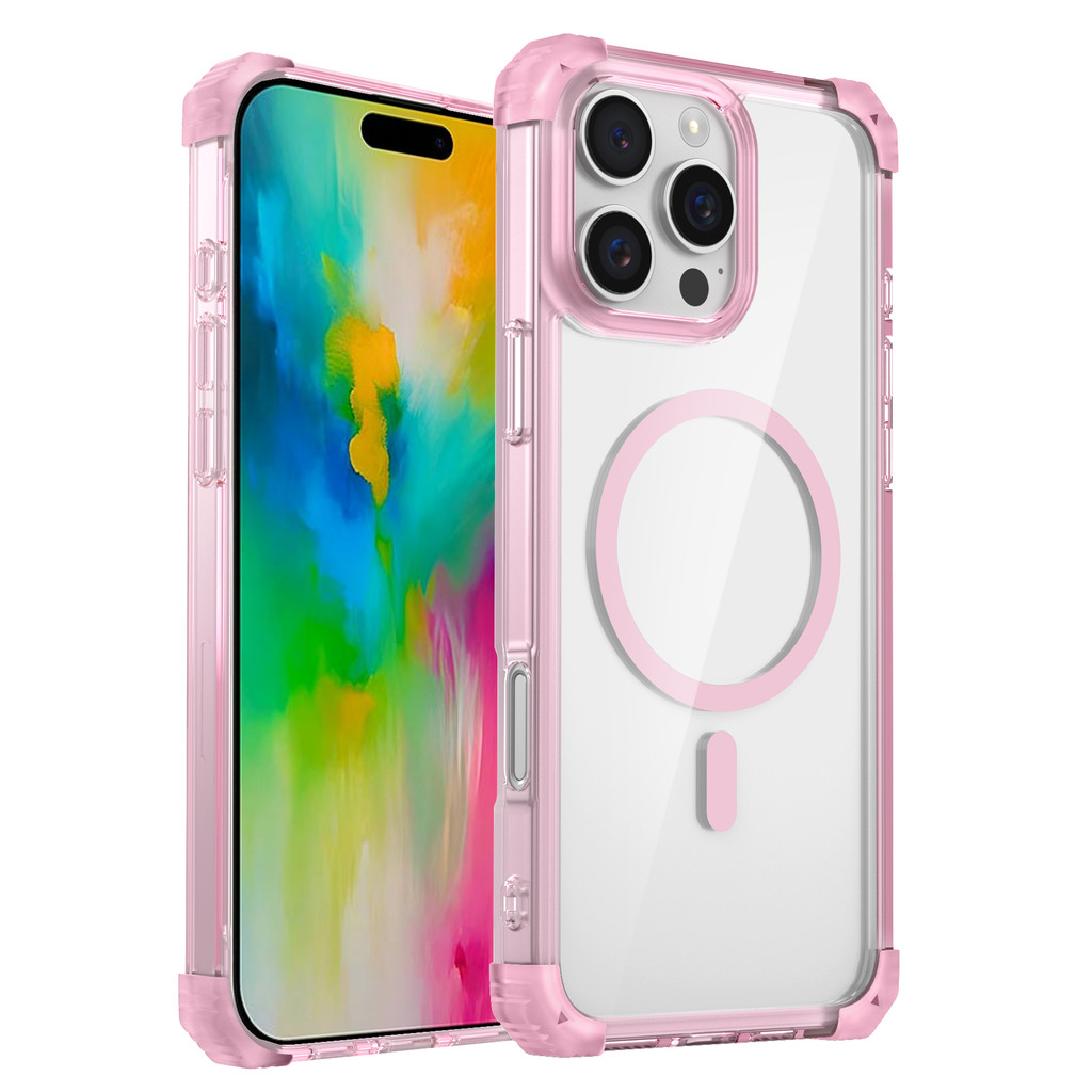 หรูหราโปร่งใสไร้สายชาร์จเคสโทรศัพท์สําหรับiPhone 17 Pro Max 17 Air 11 12 13 14 15 PRO MAX 16 PRO MAX 14 15 16 PLUS TPUใสกันกระแทกป้องกันปลอกปกหลัง