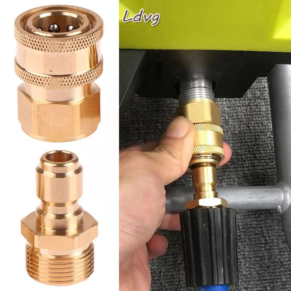 Ldvg 1 ชุดท่อ Joint, Quick Connect ชุดอะแดปเตอร์ท่อ Coupler, 3/8 M22 สําหรับ M22 เครื่องซักผ้าแรงดันสูง M22 1.5 มม.ชุดเต้าเสียบน้ํา