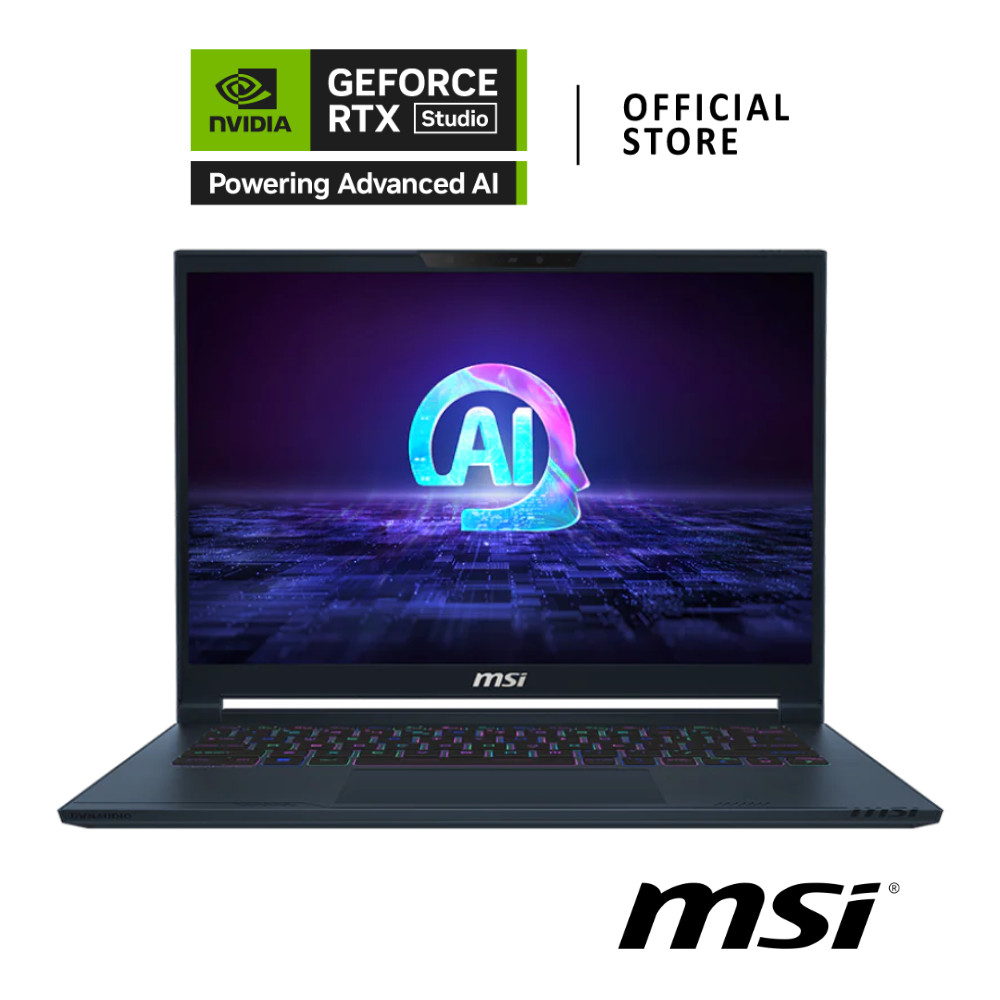 MSI Stealth 14 AI Studio | NVIDIA® GeForce RTX™ 4050 | Intel® Core™ Ultra 7-155H (A1VEG-059TH)