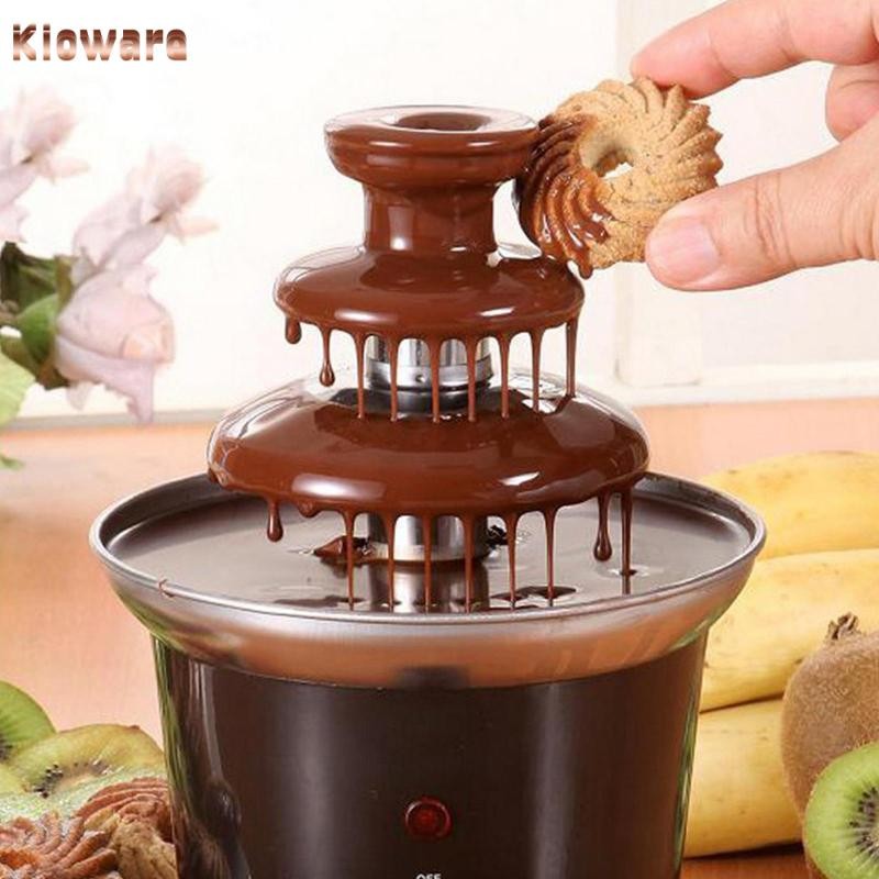 [Kloware] Electirc Compact Chocolate Melt with Nacho Cheese Warming Fondue Fountain