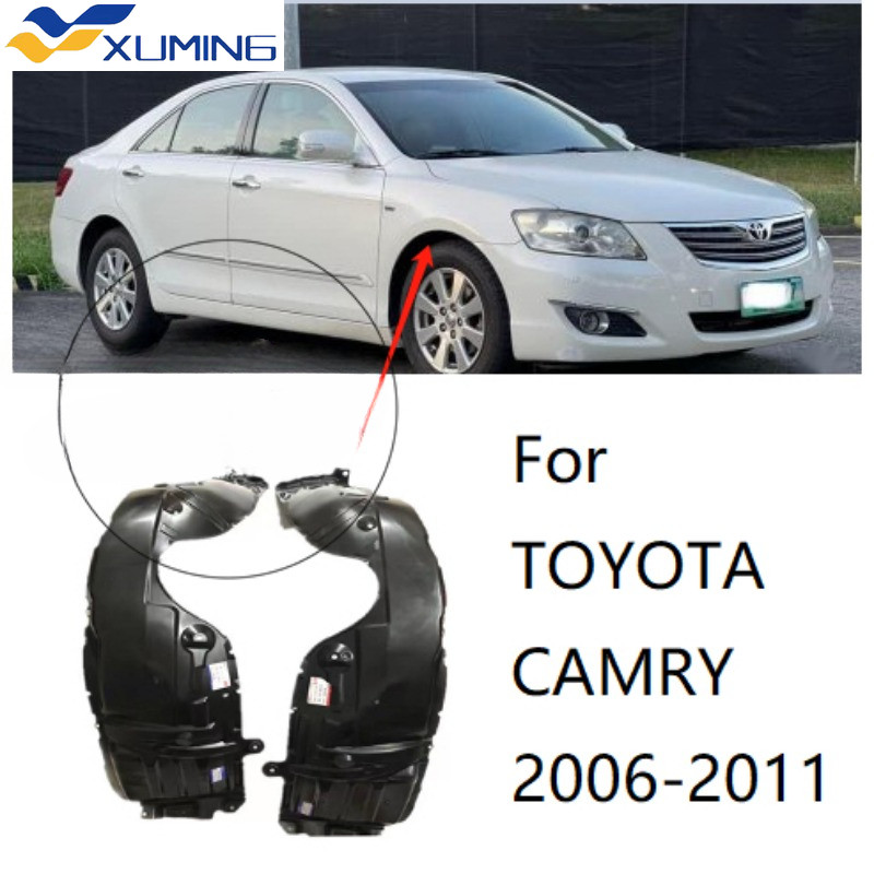 XM บังโคลนหน้าสําหรับTOYOTA CAMRY ACV40 ACV41 2006 2007 2008 2009 2010 2011 ด้านหน้าFender Linerด้านในด้านหน้าบังโคลน