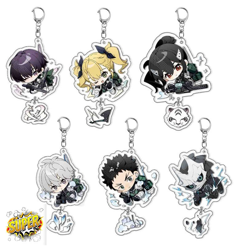 อะนิเมะ Kaiju No. 8 Ashiro Mina Reno Ichikawa อะนิเมะจี้รูปน่ารักพวงกุญแจอะคริลิคพวงกุญแจ