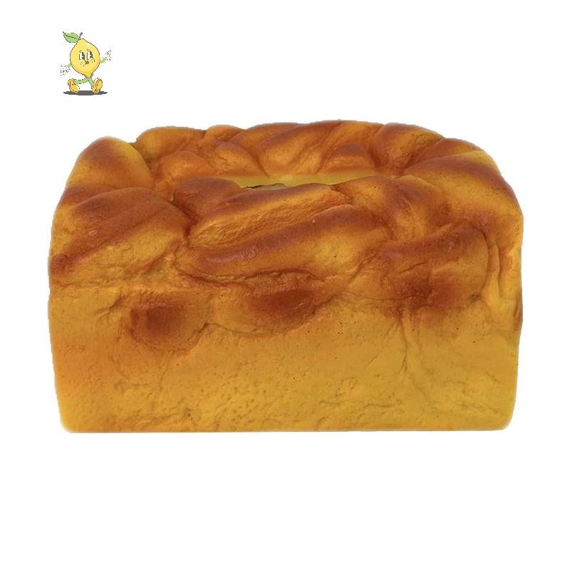 [mozh] 1ชิ้นสร้างสรรค์ตลกขนมปังกล่องกระดาษทิชชูประดิษฐ์ยืดหยุ่นเนยขนมปังปิ้งรูปร่างกล่องเก็บจําลองขนมปังออกแบบลิ้นชักผ้าเช็ดปากกล่อง [ไทย] - รูปที่ 4