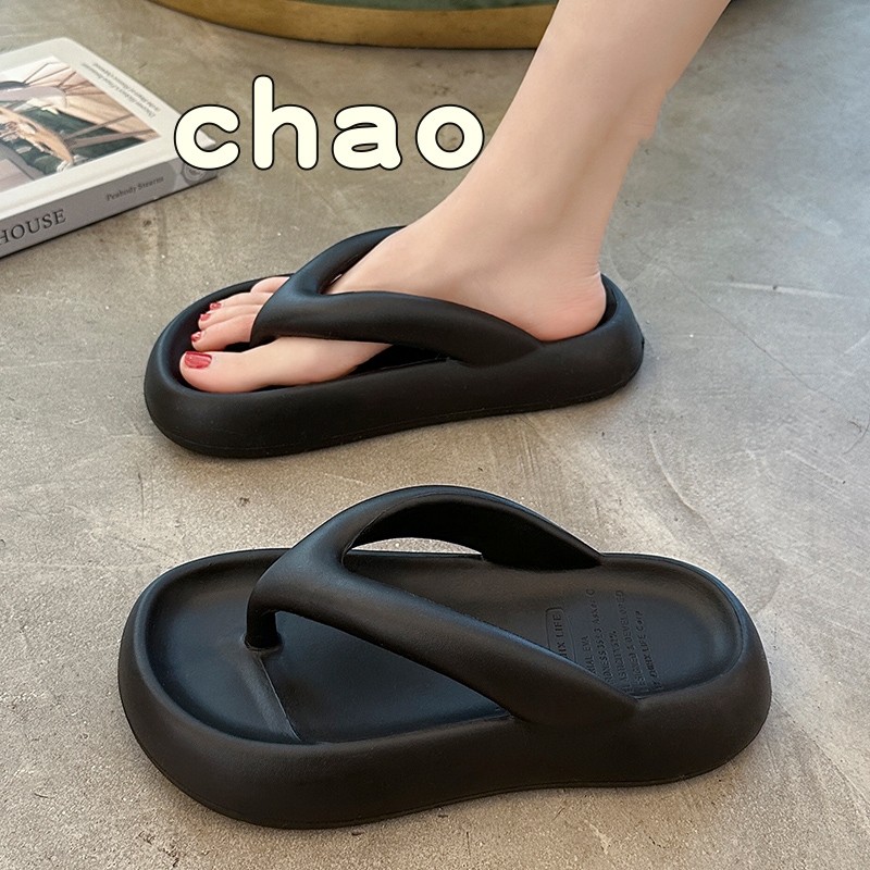 Icyขายดี รองเท้าแตะหูหนีบแฟชั่น ทรงสวยพื้นนิ่มน้ำหนักเบา วัสดุทำจากยางทนทานสีสวยมาก รีบมาเป็นเจ้าของกันได้ ต้องตำแย้X139 - รูปที่ 4