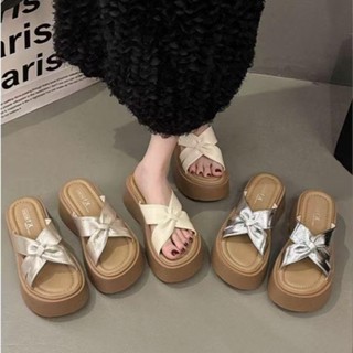 (เกรดA)พร้อมส่งจากไทย TX693 รองเท้าเเตะเปิดส้น เเตะแพลตฟอร์ม…