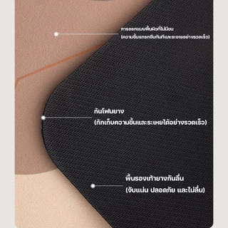 COD พรมห้องน้ํา 40X60CM พรมเช็ดเท้า วางหน้าห้องน้ำ ห้องครัว สไตล์เส้นที่เรียบง่าย