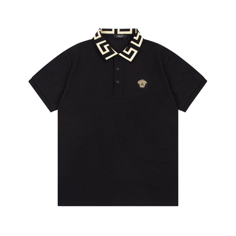 เสื้อโปโลแขนสั้นสำหรับผู้ชายและผู้หญิง ทำจากผ้าฝ้าย สวมใส่สบายในฤดูร้อน