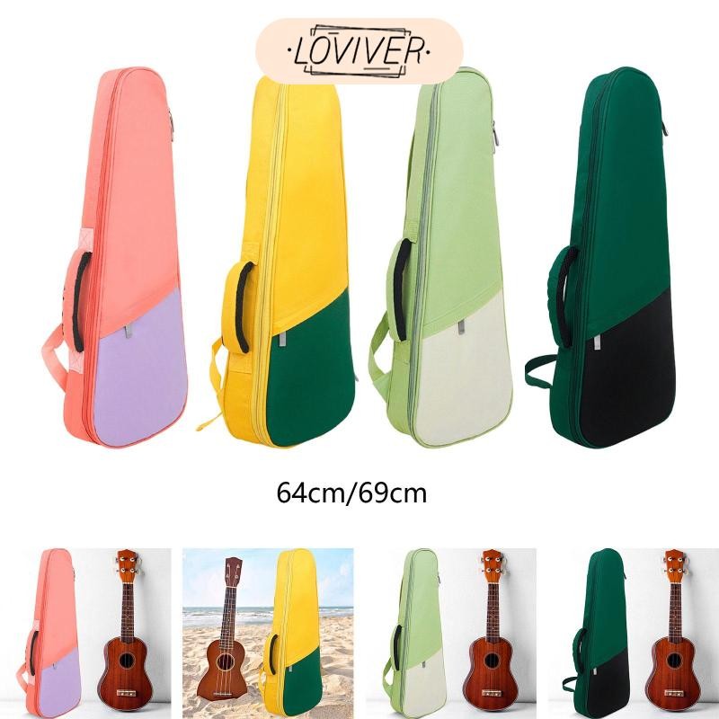 Ukulele กระเป๋าสะพายเป้สะพายหลัง Conventional กระเป๋า Ukulele แบบพกพาสําหรับอุปกรณ์เสริม