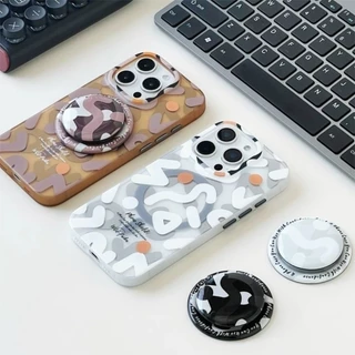 แฟชั่น Graffiti Superเคสโทรศัพท์แม่เหล็กสําหรับiPhone 16 11 12 13 14 15 Pro Max 15 14 16 Plusขัดโปร่งแสงปลอกกันกระแทกScratch Anti Slip Hardปกหลัง