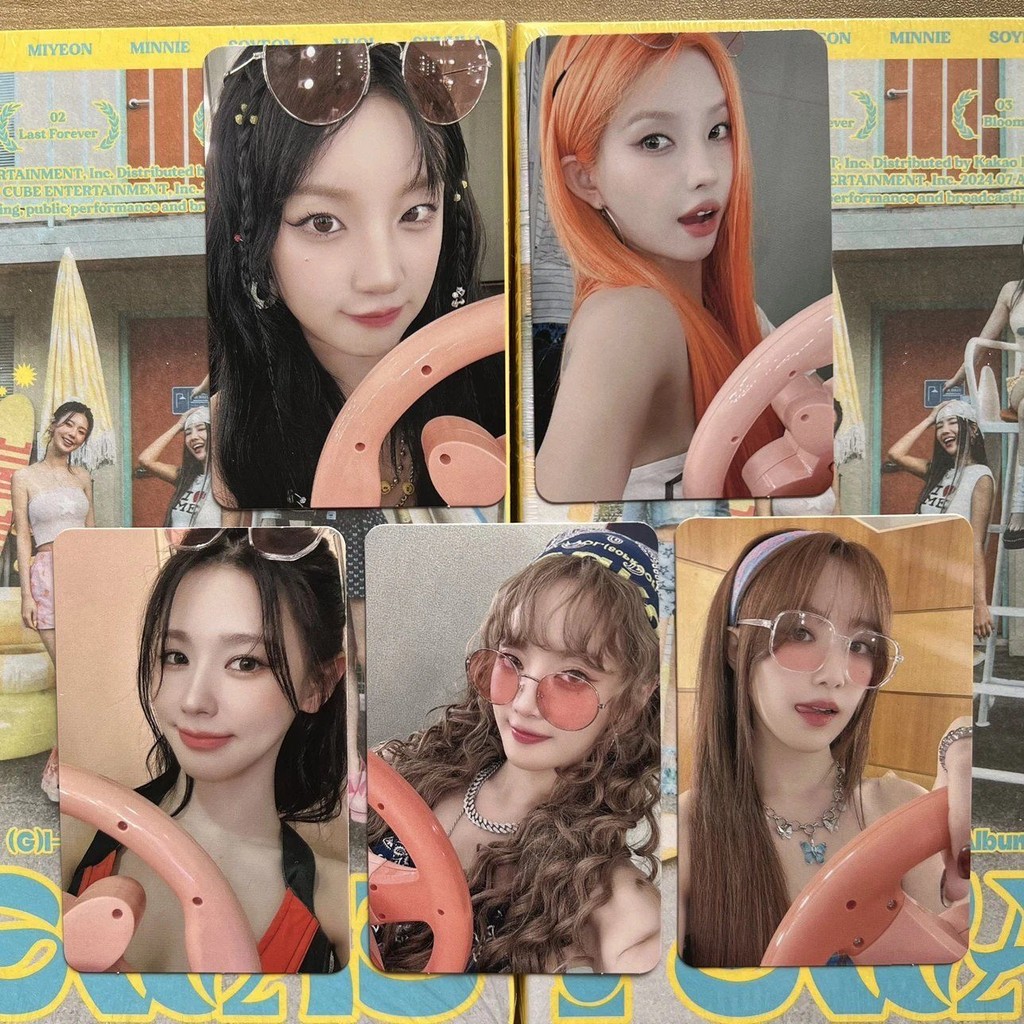 คุณภาพสูง Gidle Girl ms2.0 การ์ดพิเศษการ์ด Gibdle Girl MS2.0 การ์ดพิเศษDE