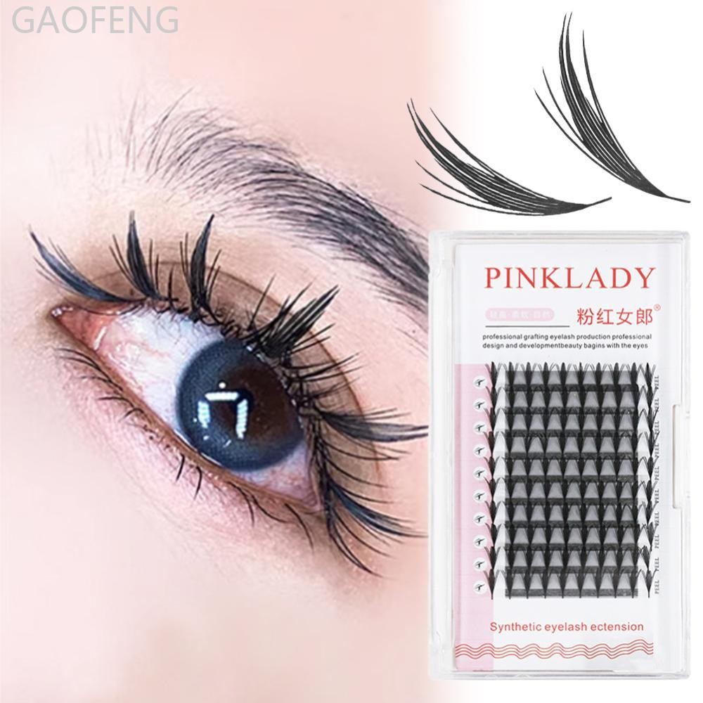 GAOFENG Manga Wings Grafting Eyelash Rapid Molding Manga Tower Top หนาและนุ่มขนตาปลอม C Curling วันห