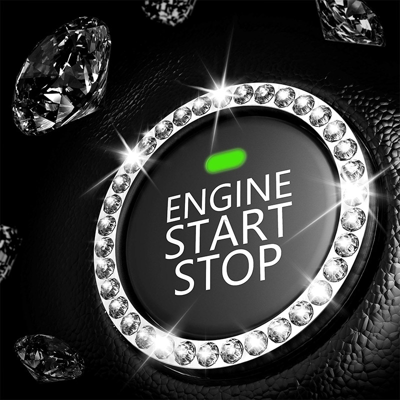 carboss ฟิล์มใสกันรอยปุ่มสตาร์ท Push Start ติดรถได้ทุกรุ่น.