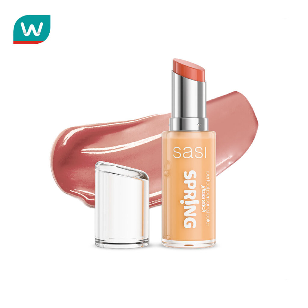 Sasi ศศิ เพอร์เฟกต์ เพอร์ซันนอล คัลเลอร์ กลอส สติ๊ก 3ก. SP01 ป๊อปปี้ นู้ด