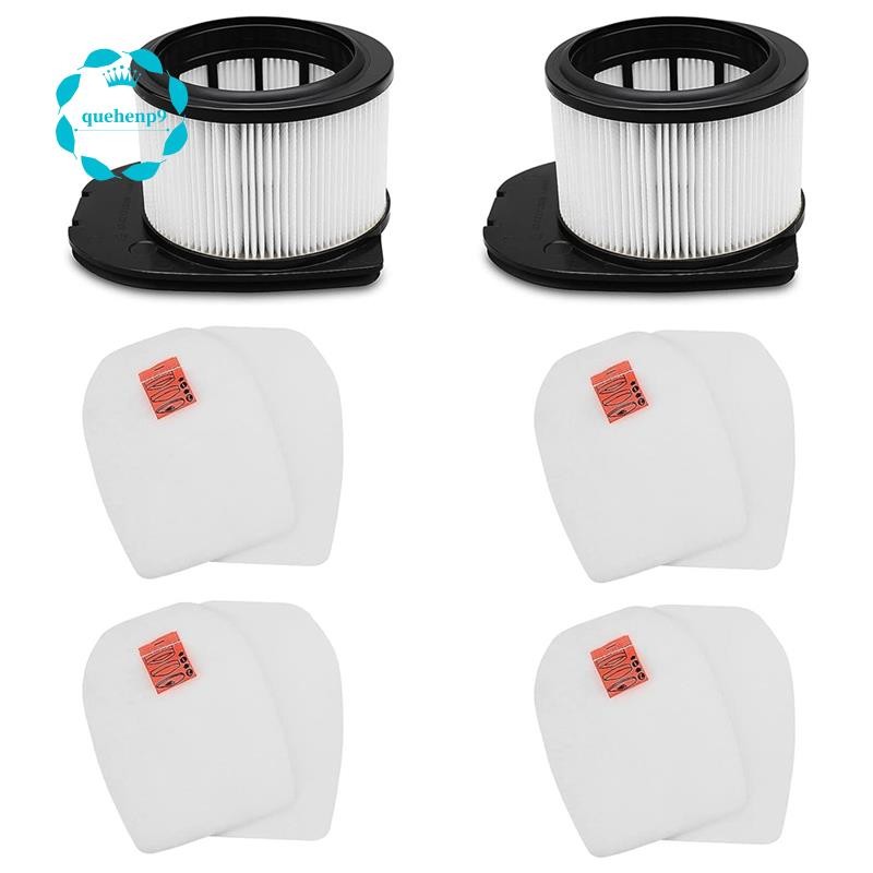 [quehenp9]6PCS IZ862H Filter สําหรับเครื่องดูดฝุ่นไร้สาย, Fit สําหรับ IZ840 IZ800 Series ชิ้นส่วนสูญ