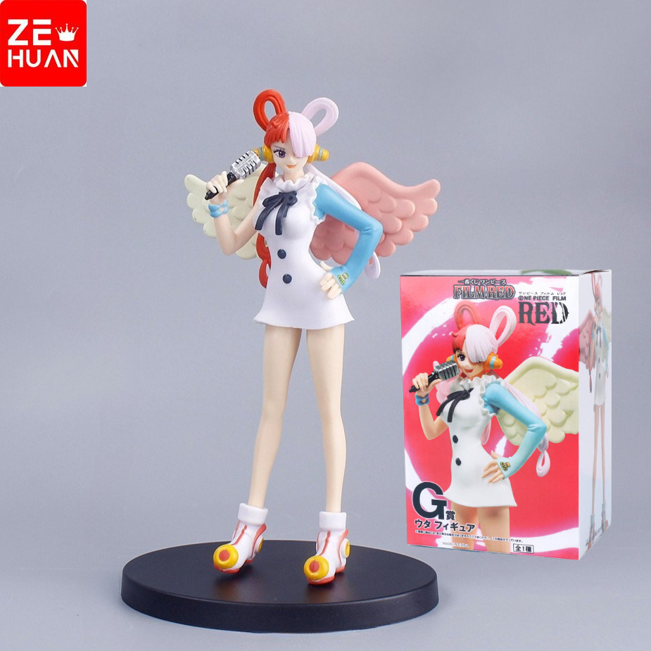 18 ซม.ไมโครโฟน One Piece Uta รุ่น Action Figure ของเล่นของขวัญ