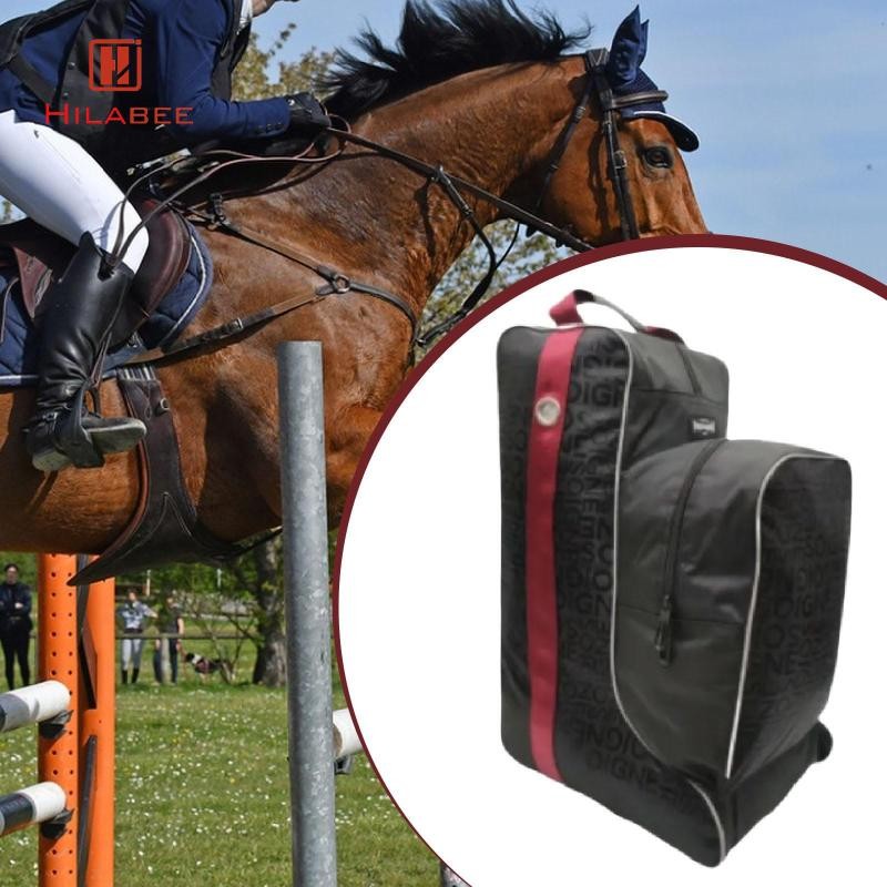 HILABEE Boot Bag Organizer อุปกรณ์สำหรับเก็บรองเท้าและของขี่ม้า พร้อมสายสะพาย พกพาสะดวก