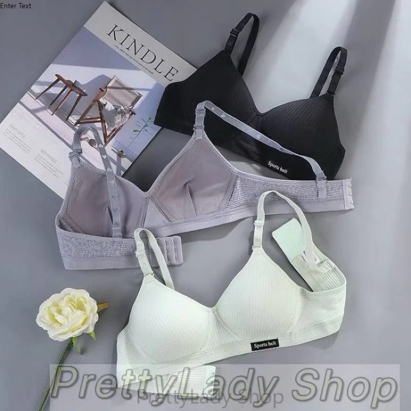 (NYN49) เสื้อชั้นใน ผ้าฝ้าย และผ้าไม่โรล็อก สําหรับแป้ง Sports belt