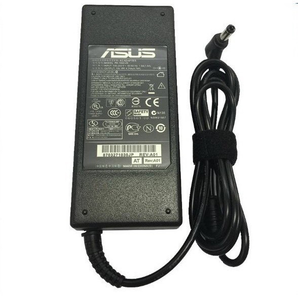 เครื่องชาร์จโน๊ตบุ๊คของแท้ ASUS อะแดปเตอร์ 19V/4.74A หัวแจ็ค 5.5 มม. x 2.5 มม. K46C K56 A42J A43S N4