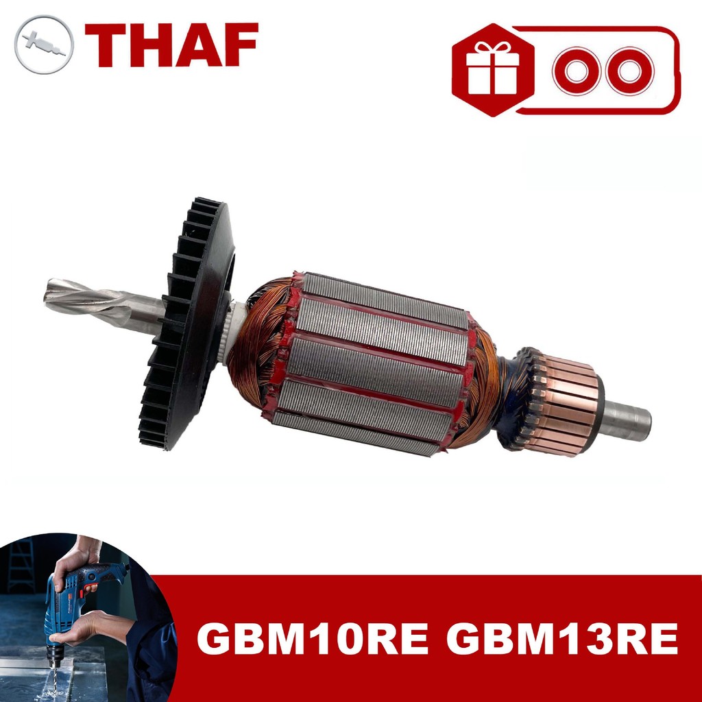 เหมาะสําหรับ Bosch ไร้สายเพชรมือเพชร GBM10RE GBM13RE GBM10RE Armature Rotor Anchor