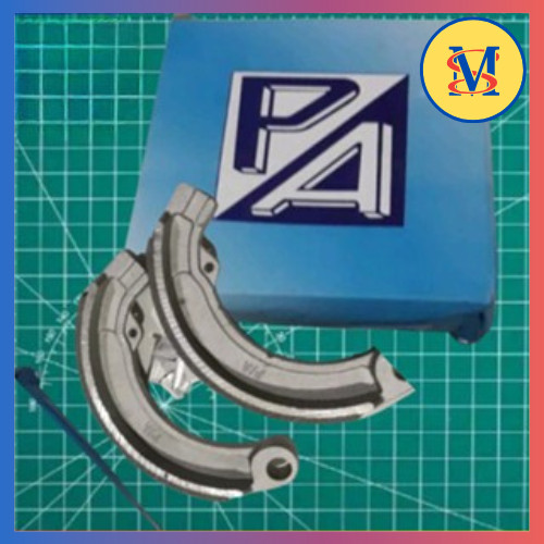 Pirodo ผ้าเบรค AZ150 Vespa Super PS ด้านหลัง Strong Grip Stable ใช้ทนความร้อนทนทาน