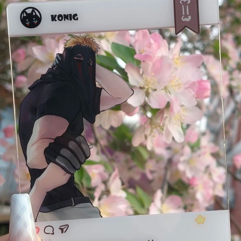 Call of Duty COD อุปกรณ์ต่อพ่วง konig อะคริลิคการ์ดโปร่งใส guzi ให้ภาพถ่ายเพื่อน ๆ อุปกรณ์ตรวจสอบใน 