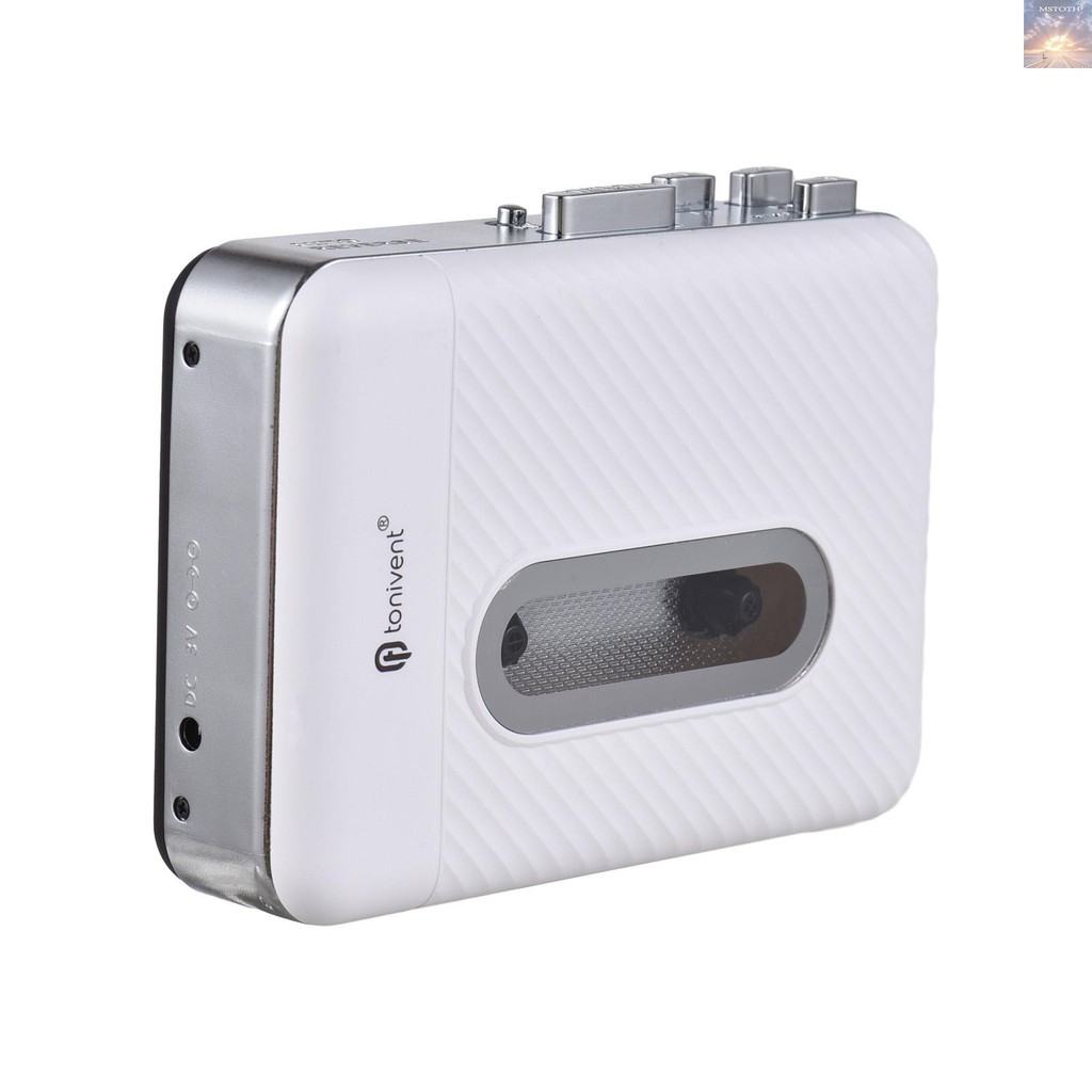 TONIVENT เทปคาสเซ็ตถึง MP3 Converter Cassette To MP3 Card Player U Disk Tape Recorder to MP3 Player 