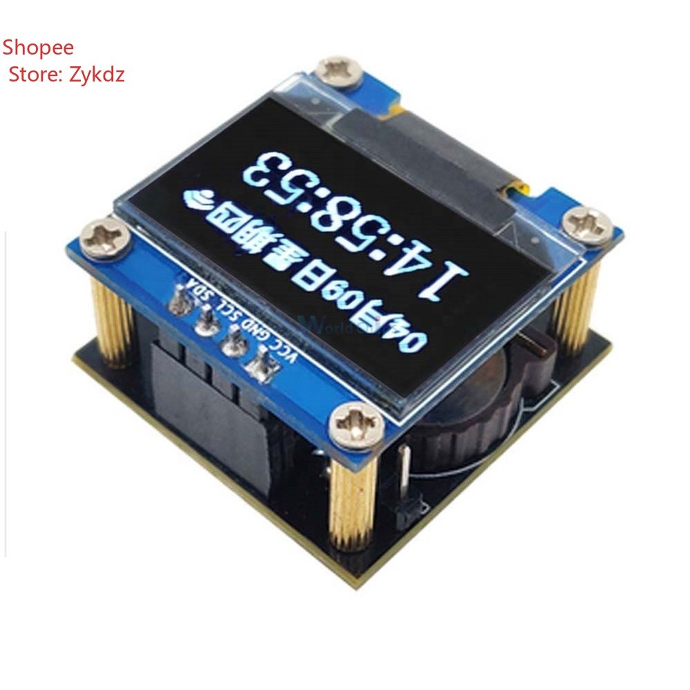 ESP8266 ESP 12F ESP-12F 0.96 นิ้วจอแสดงผล OLED WiFi นาฬิกาโมดูล Weather Forecast IIC I2C อินเทอร์เฟซ