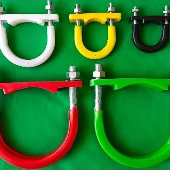 ท่อปั๊ม U-Shaped Buckle Pump Tube Fixed U-Shaped Tube Card Pump Tube อุปกรณ์ยูรีเทน Tube Card