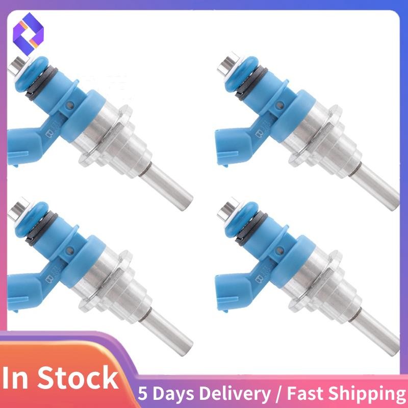 4PCS หัวฉีดน้ํามันเชื้อเพลิงหัวฉีดสําหรับ 3 6 -7 2.3L Turbo L3K9-13-250A E7T20271