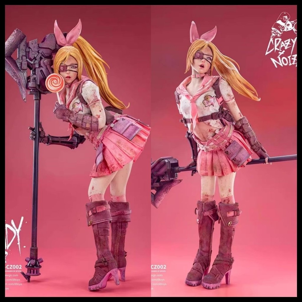 I8TOYS 1/6 ตุ๊กตาทหาร Montali Katie CANDY I8-MA-CZ002 Battle Damaged Version คลังสินค้าพร้อม