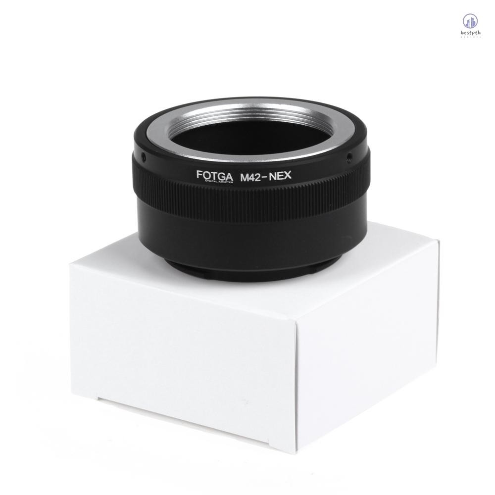 แหวนอะแดปเตอร์ Fotga M42 สําหรับ NEX E-mount NEX3 NEX5n NEX5t A7 A6000