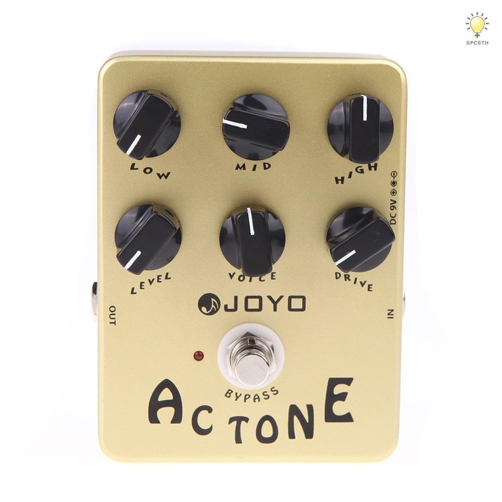 JOYO JF-13 AC Tone Vox Amp Simulator กีตาร์เอฟเฟกต์เหยียบ True Bypass