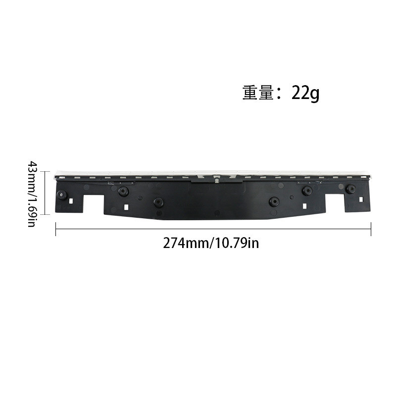 เหมาะสําหรับ Dreame Pursuit H12Pro อุปกรณ์ขูดมีดโกน H12Pro plus แถบขูด