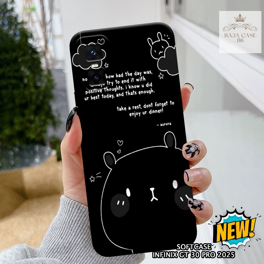 เคส HP Infinix GT 30 Pro - Rajacase - เคส Infinix GT 30 Pro - เคสการ์ตูน Motif - ฟิล์มกันรอยมือถือ -